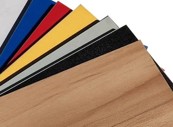 Melamine MDF Colored Wood Grain